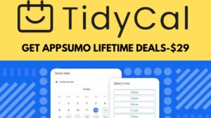 TidyCal AppSumo Lifetime Deal